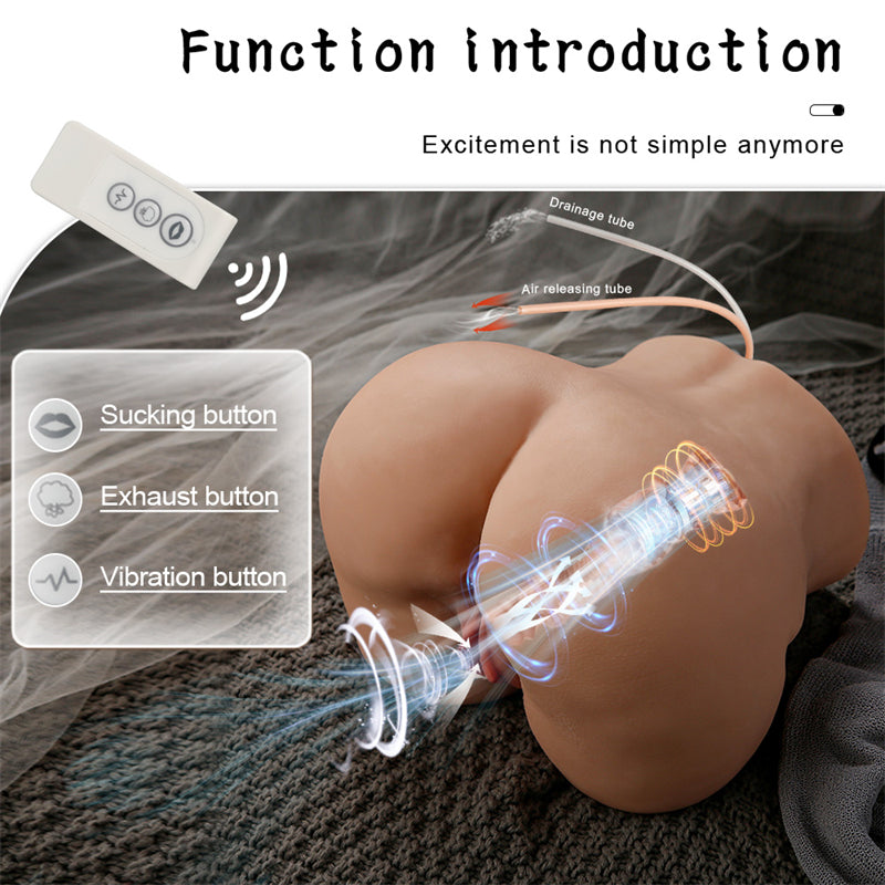 Aegasha 13.7lb Realistic Torso Sex Doll Butt Masturbator