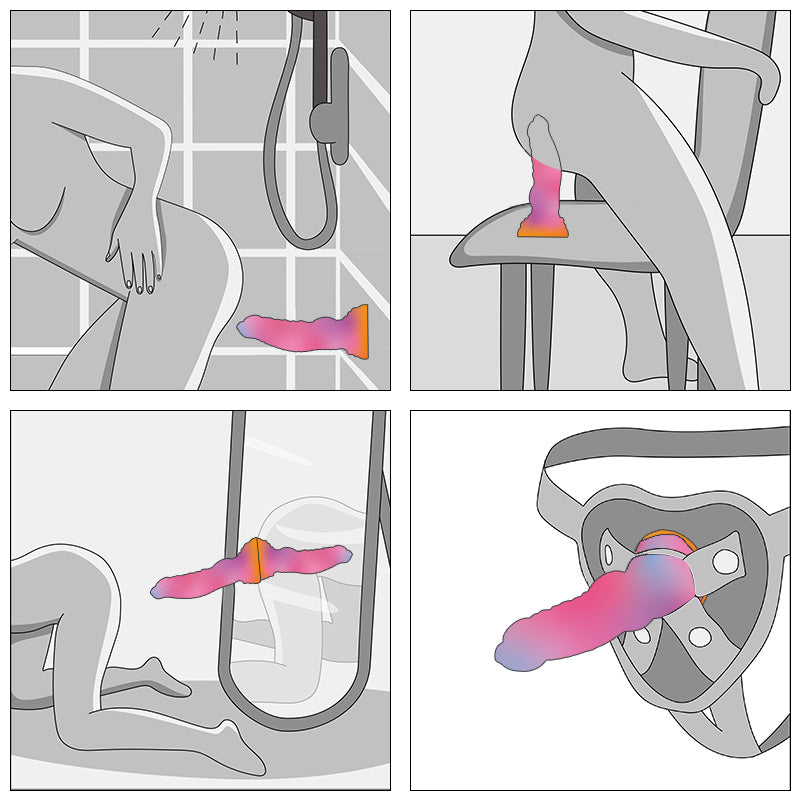 Redscale：2.2LB Monster Fantasy Dildos Cheap Adult Sex Toy