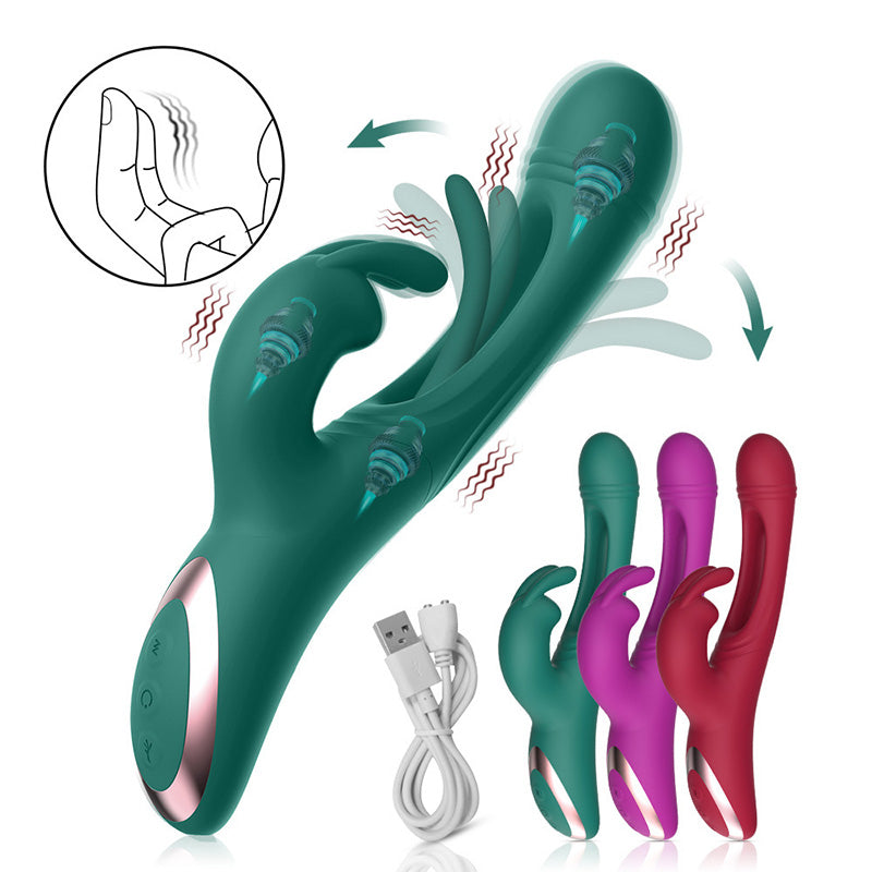 Flicking Vibrator G-Spot Rabbit Sex Toys Online Sale